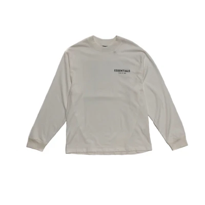 FOG ESSENTIALS Long Sleeve Photo T-Shirt White