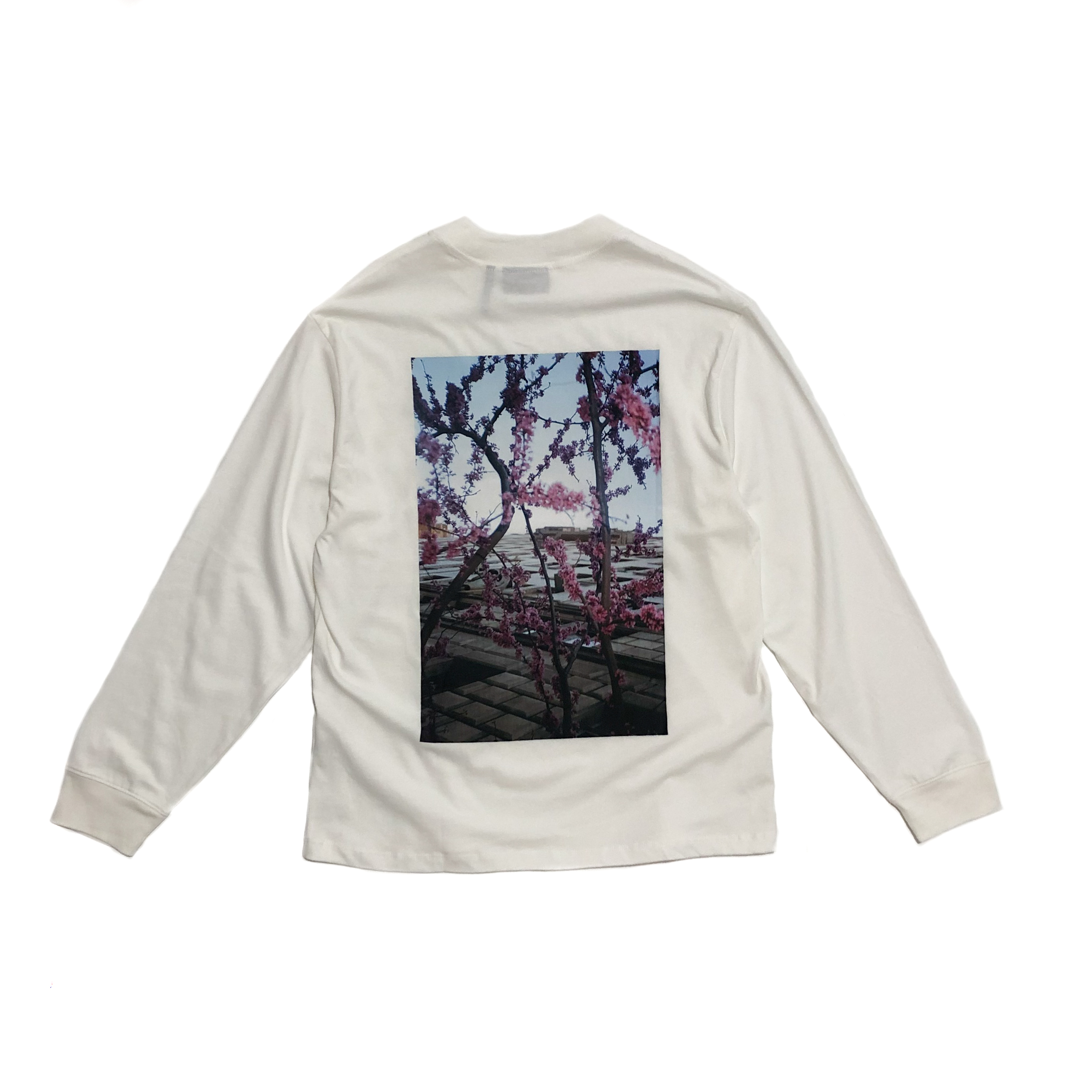 Order "Fear of God ESSENTIALS Baju Lengan Panjang Foto T-Shirt Putih"