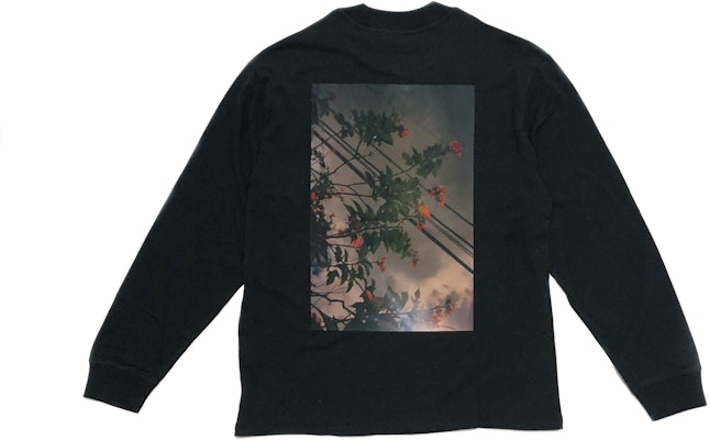 Fear of God ESSENTIALS Long Sleeve Photo T-Shirt Black Order Fear of God ESSENTIALS Long Sleeve Photo T-Shirt Black