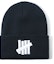 Buy UNDEFEATED x Anti Social Social Club Baldie Knit Cap (FW19) Black