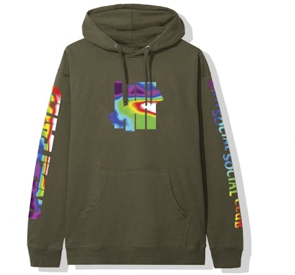 UNDEFEATED x Anti Social Social Club Hot In Here Hoodie (FW19) Olive Buy UNDEFEATED x Anti Social Social Club Hot In Here Hoodie (FW19) Olive