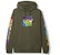 UNDEFEATED x Anti Social Social Club Hot In Here Hoodie (FW19) Olive