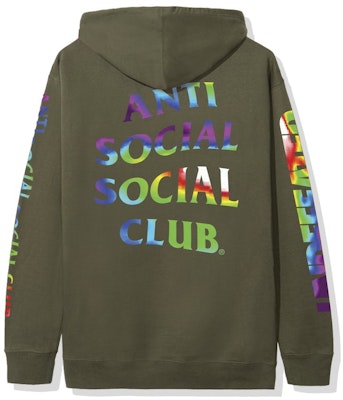 UNDEFEATED x Anti Social Social Club Hot In Here Hoodie (FW19) Olive Order UNDEFEATED x Anti Social Social Club Hot In Here Hoodie (FW19) Olive
