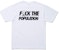FTP x UNDEFEATED U-Fuck Tee White
