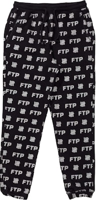 FTP x UNDEFEATED All Over Sweatpant Black Buy FTP x UNDEFEATED All Over Sweatpant Black