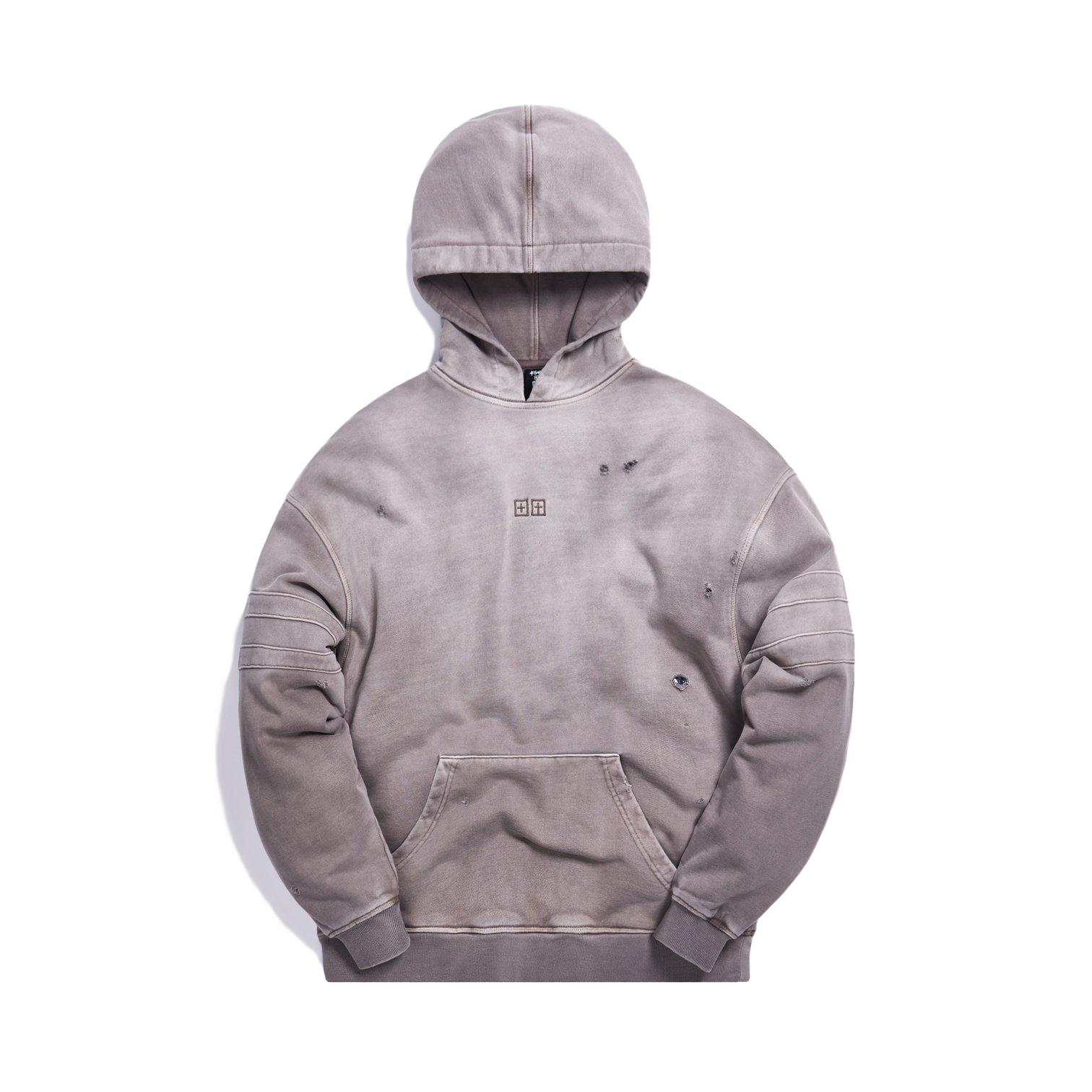 KITH x Ksubi Otis Hoodie Washed Cinder - Novelship