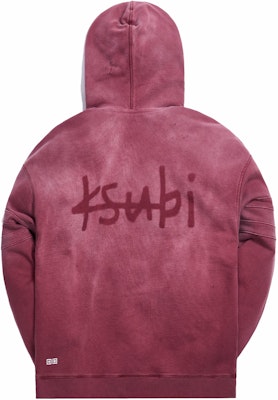 KITH x Ksubi Jonez 洗舊卡本內紅色連帽衫 Order KITH x Ksubi Jonez 洗舊卡本內紅色連帽衫