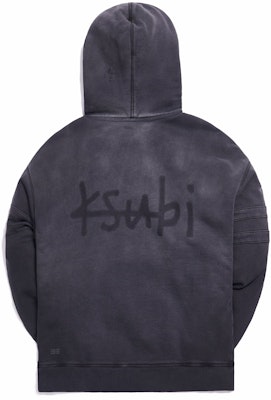 KITH x Ksubi Jonez Hoodie Hitam Pudar Order KITH x Ksubi Jonez Hoodie Hitam Pudar