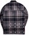 KITH x Ksubi Kace Zip Shirt Dark Plaid