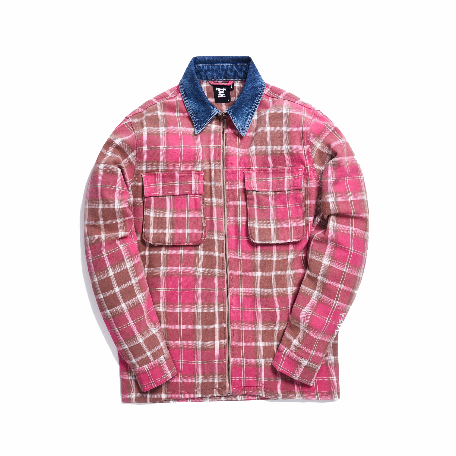 Buy KITH x Ksubi Kace Zip Shirt Dark Plaid - Novelship