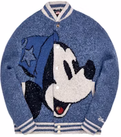 KITH x Disney Varsity Jacket Navy KITH x Disney Varsity Jacket Navy
