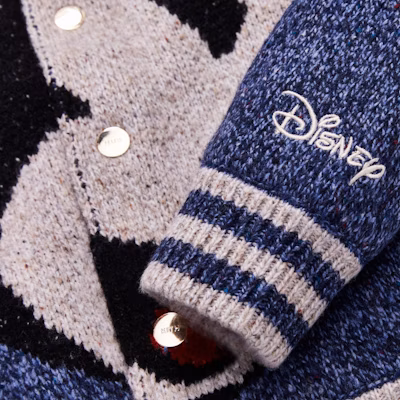 KITH x Disney Varsity Jacket Navy Lookbook KITH x Disney Varsity Jacket Navy