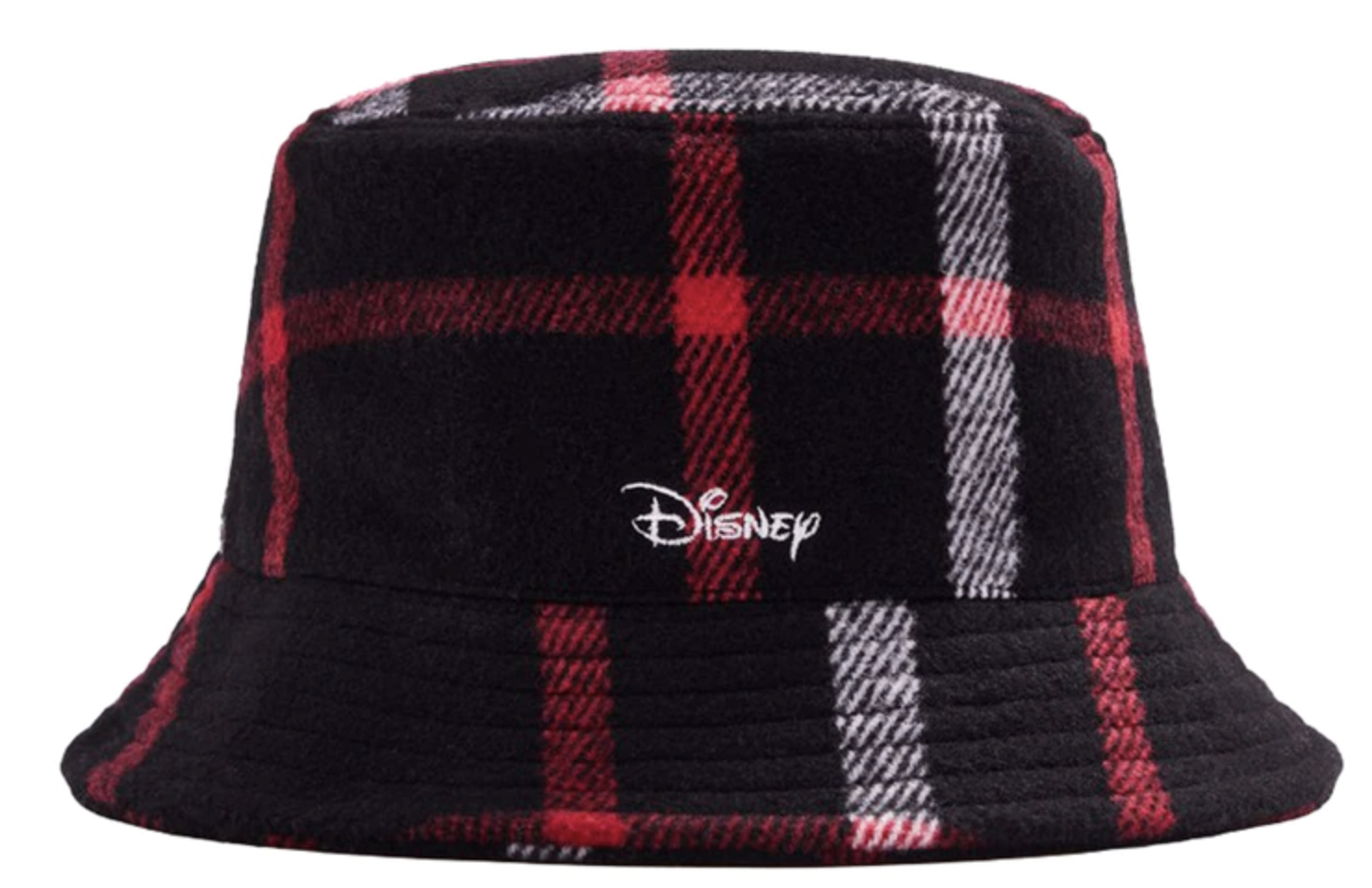 ゆうパック Disney Kith Disney Wool Bucket Hat Plaid Blackの通販 by
