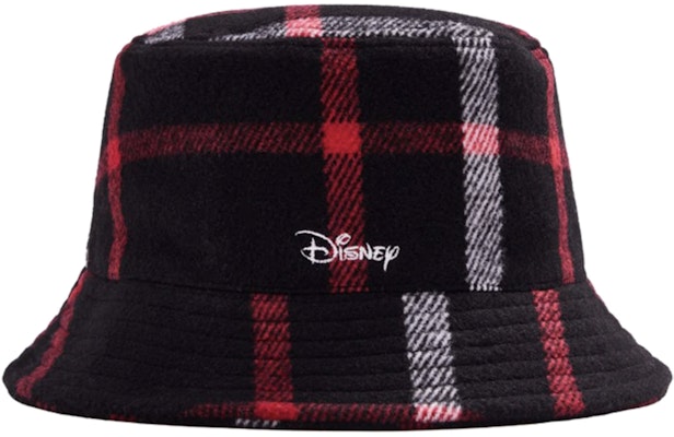 KITH x Disney Wool Bucket Hat Plaid/Black Order KITH x Disney Wool Bucket Hat Plaid/Black