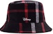 KITH x Disney Wool Bucket Hat Plaid/Black