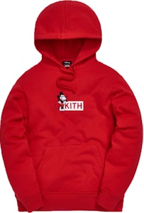 KITH x Disney 20s Mickey Hoodie Logo Klasik Merah Buy KITH x Disney 20s Mickey Hoodie Logo Klasik Merah