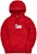 KITH x Disney 20s Mickey Classic Logo Hoodie Red