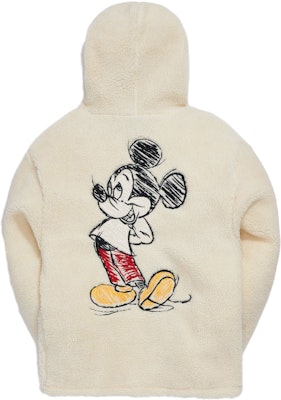 KITH x Disney Sherpa Hoodie Natural Order KITH x Disney Sherpa Hoodie Natural