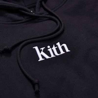 KITH x Disney Patchwork Wool Plaid Hoodie Black Lookbook KITH x Disney Patchwork Wool Plaid Hoodie Black