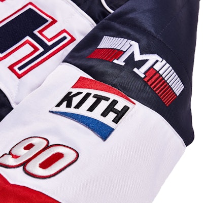 KITH x Disney Twill Racing Jacket Red Lookbook KITH x Disney Twill Racing Jacket Red