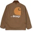 Order Awake x Carhartt WIP Michigan Chore Coat Brown