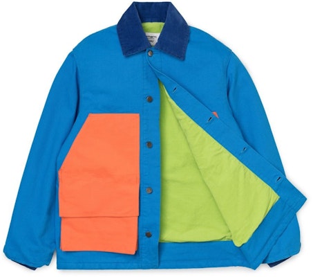 Awake x Carhartt WIP Michigan Chore Coat Blue Order Awake x Carhartt WIP Michigan Chore Coat Blue