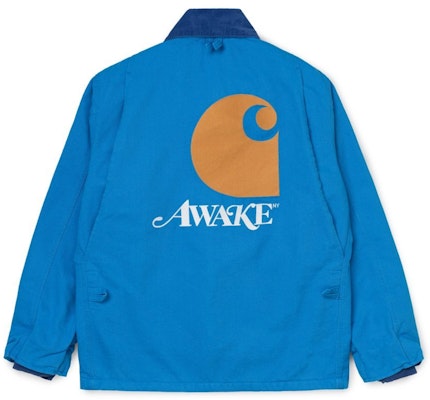 Awake x Carhartt WIP Michigan Chore Coat Blue Lookbook Awake x Carhartt WIP Michigan Chore Coat Blue