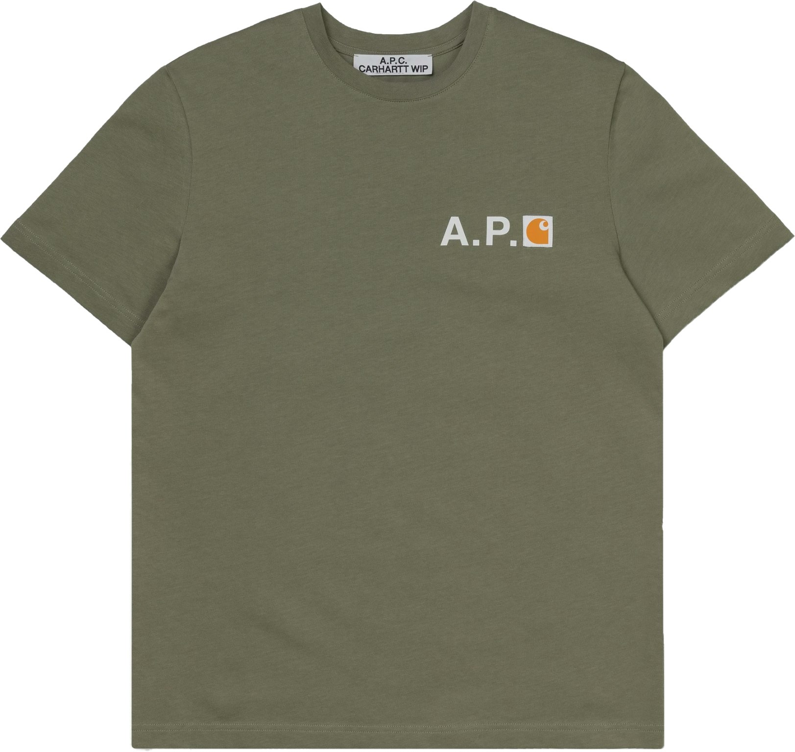 carhartt-wip-x-apc-fire-t-shirt-khaki
