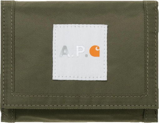 Carhartt WIP x APC Shawn Wallet Khaki Buy Carhartt WIP x APC Shawn Wallet Khaki