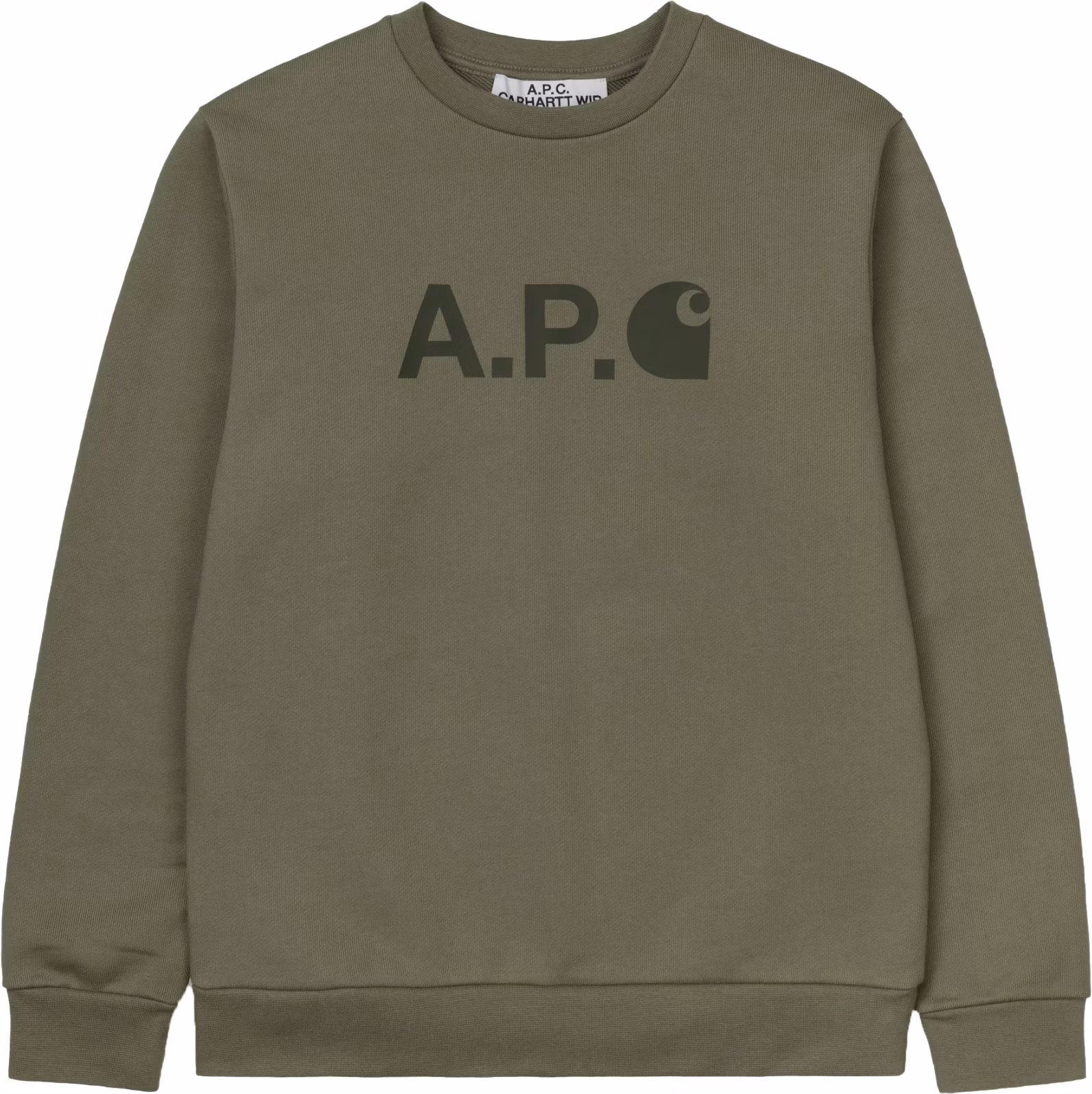 carhartt-wip-x-apc-ice-sweatshirt-khaki