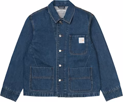 Carhartt WIP x APC Talk Coat Stonewashed Indigo Carhartt WIP x APC Talk Coat Stonewashed Indigo