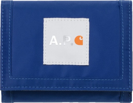 Carhartt WIP x APC Shawn Wallet Indigo Buy Carhartt WIP x APC Shawn Wallet Indigo