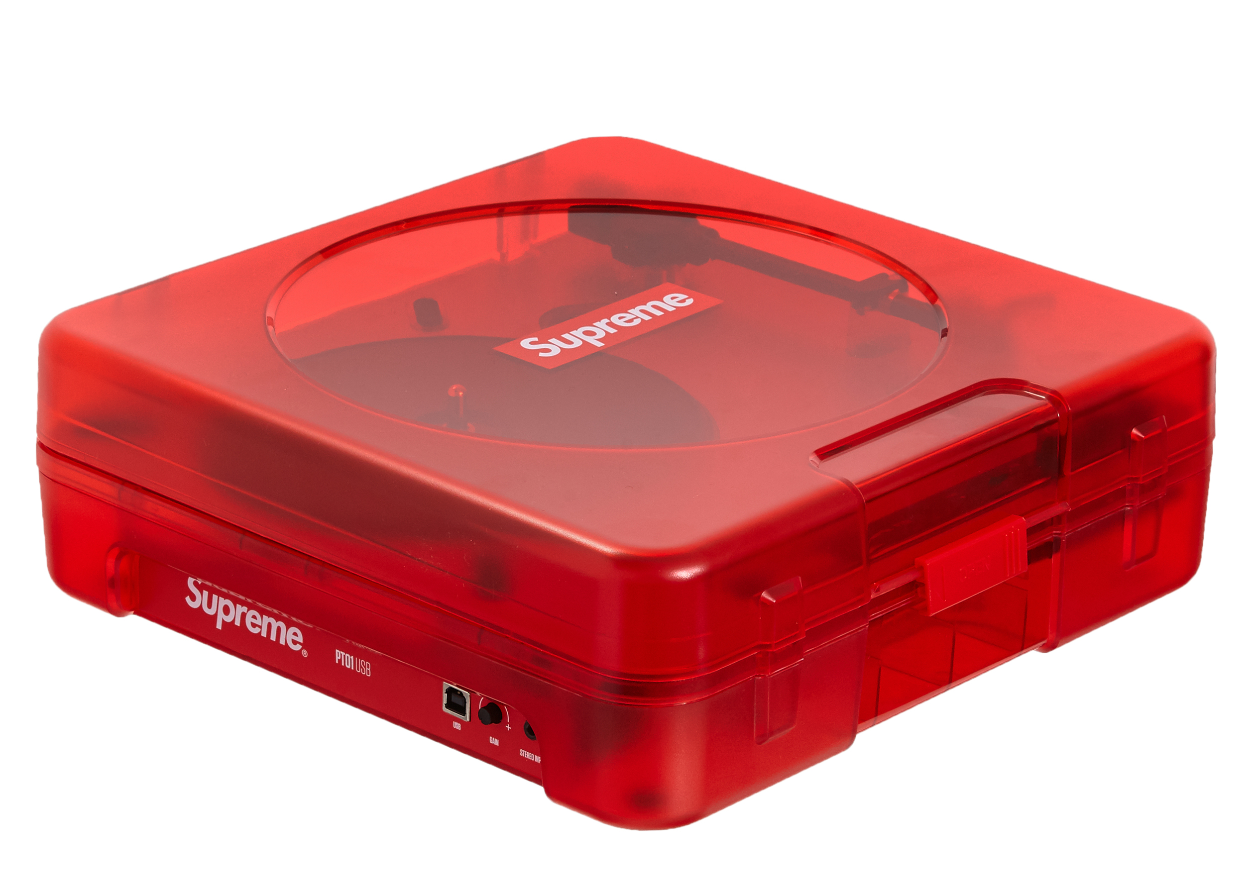 Supreme Numark PT01 Portable Turntable Red - Novelship