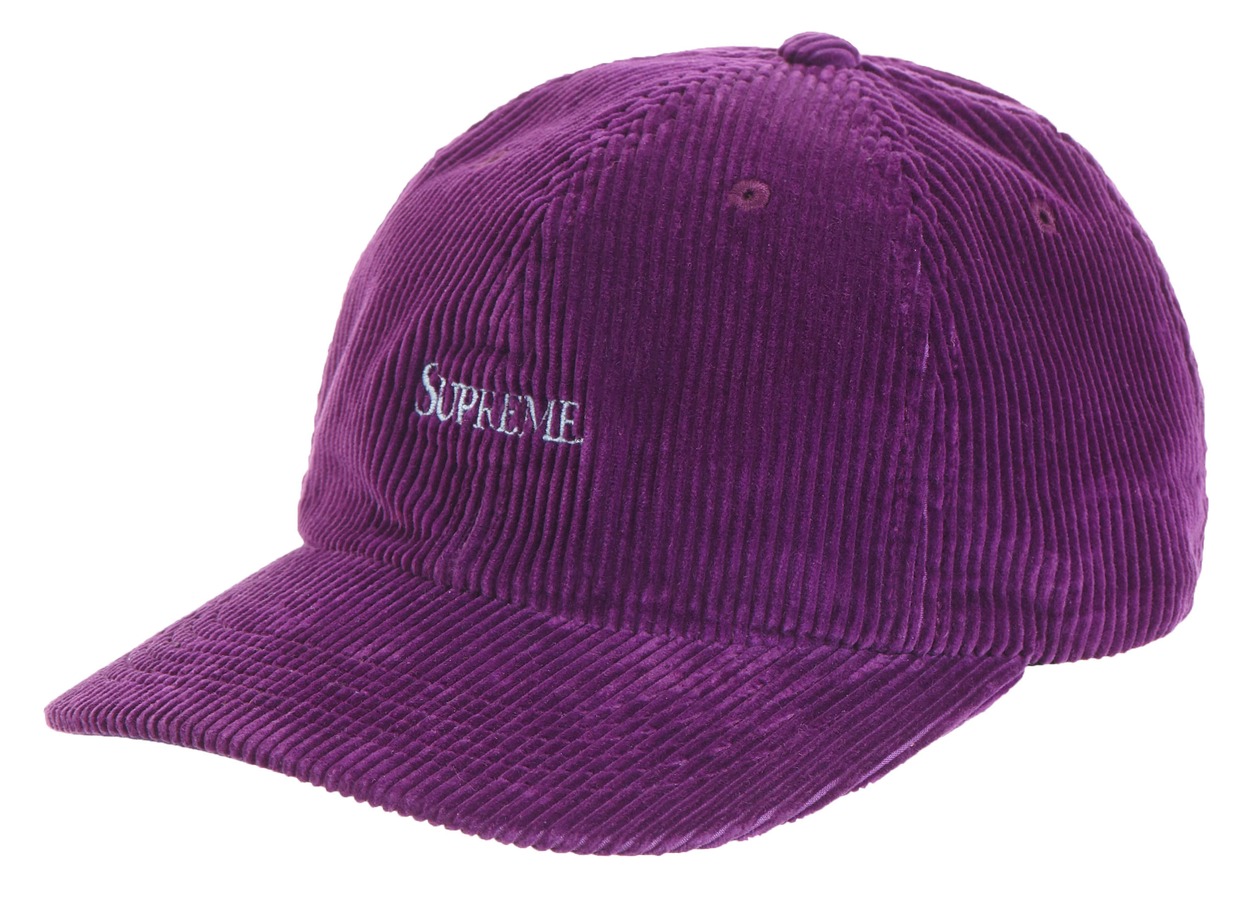 Buy Supreme Gorra 6 Paneles CORDUROY Morada