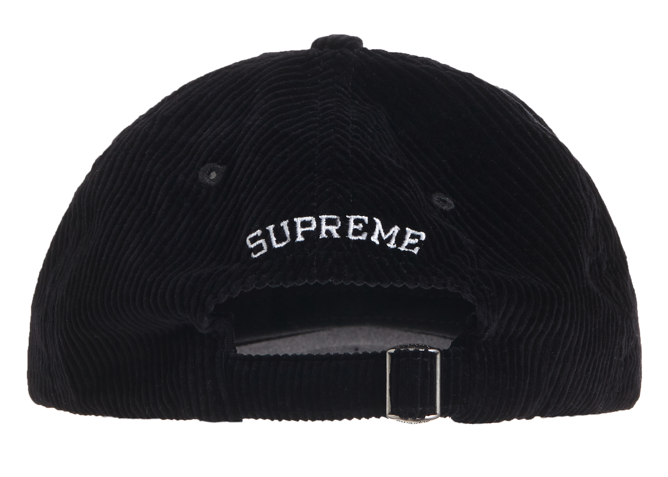 Order 슈프림 코듀로이 6패널 블랙
