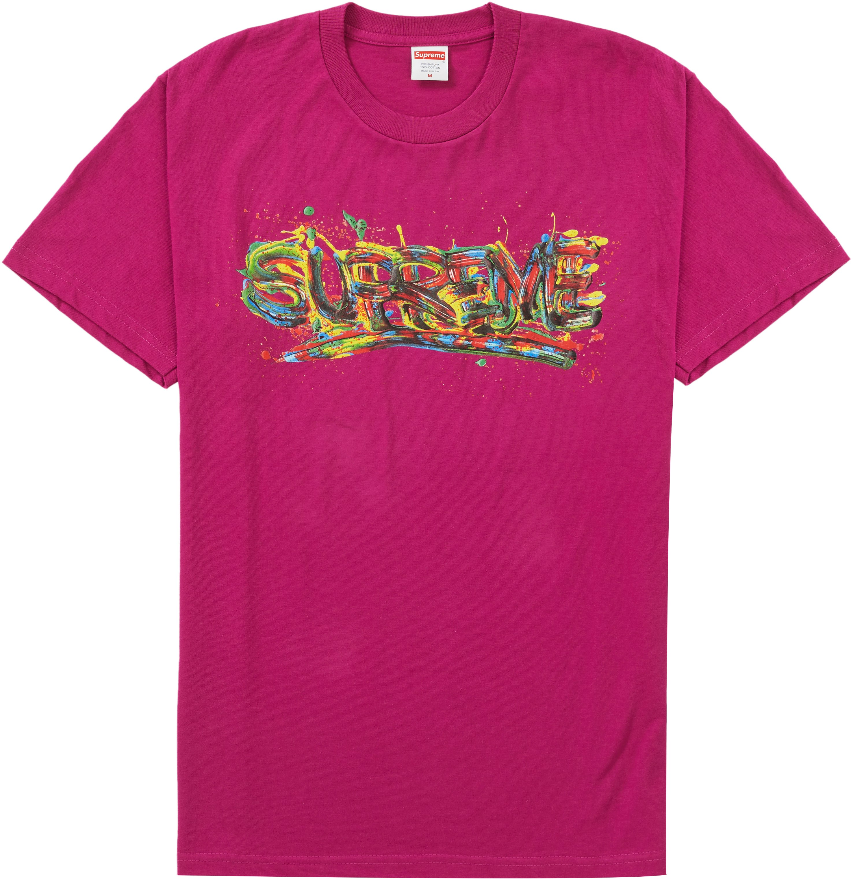 supreme-paint-logo-tee-magenta