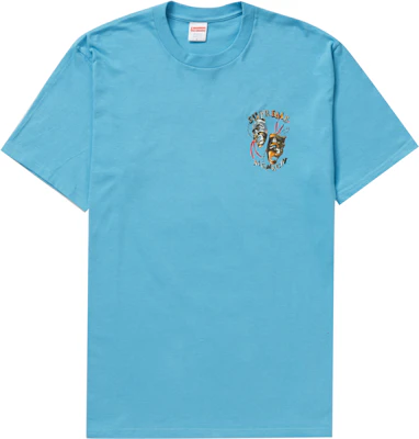 Supreme Laugh Now Tee Slate Cerah Buy Supreme Laugh Now Tee Slate Cerah