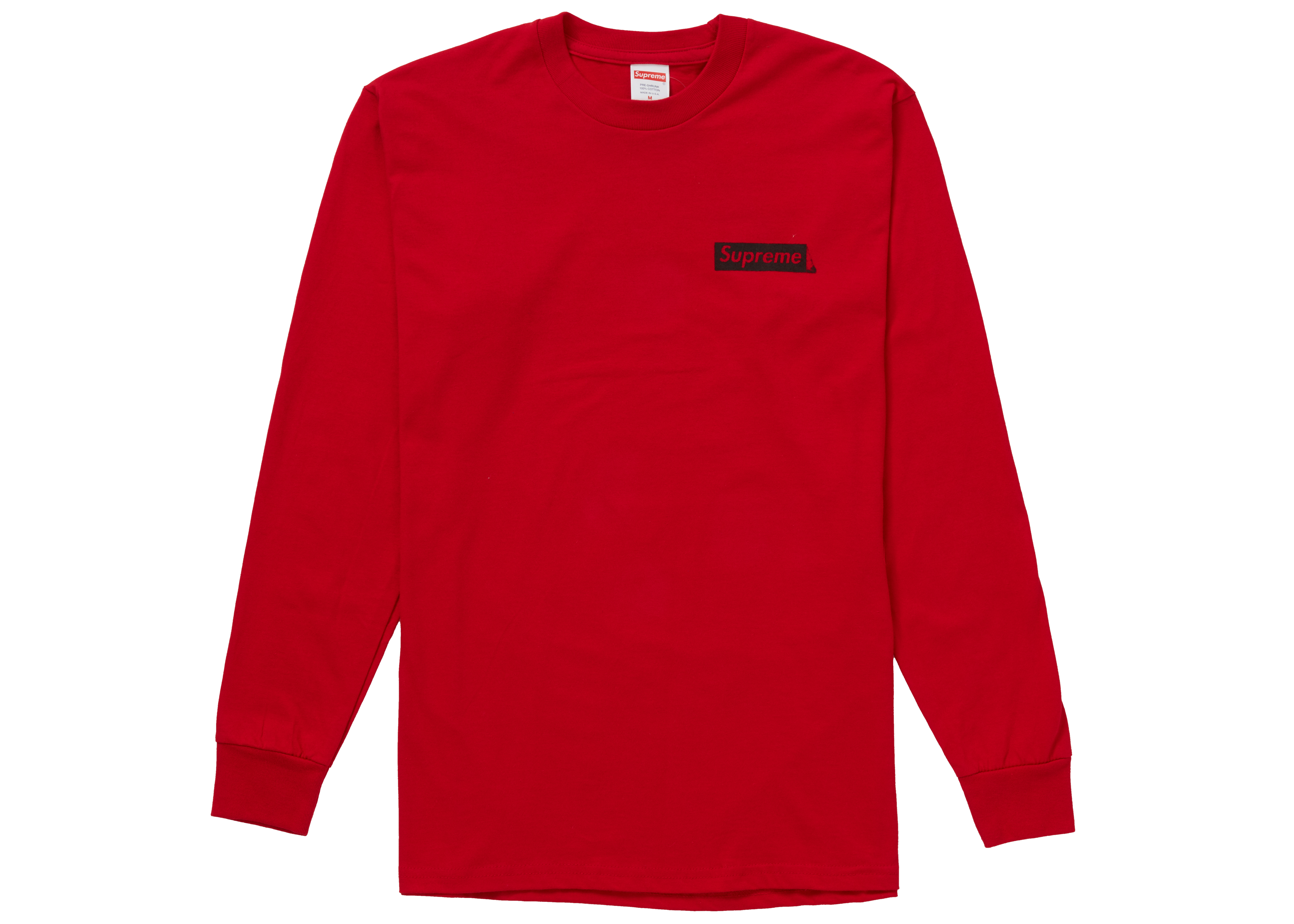 Supreme Sacred Unique L/S Tee Red - Novelship