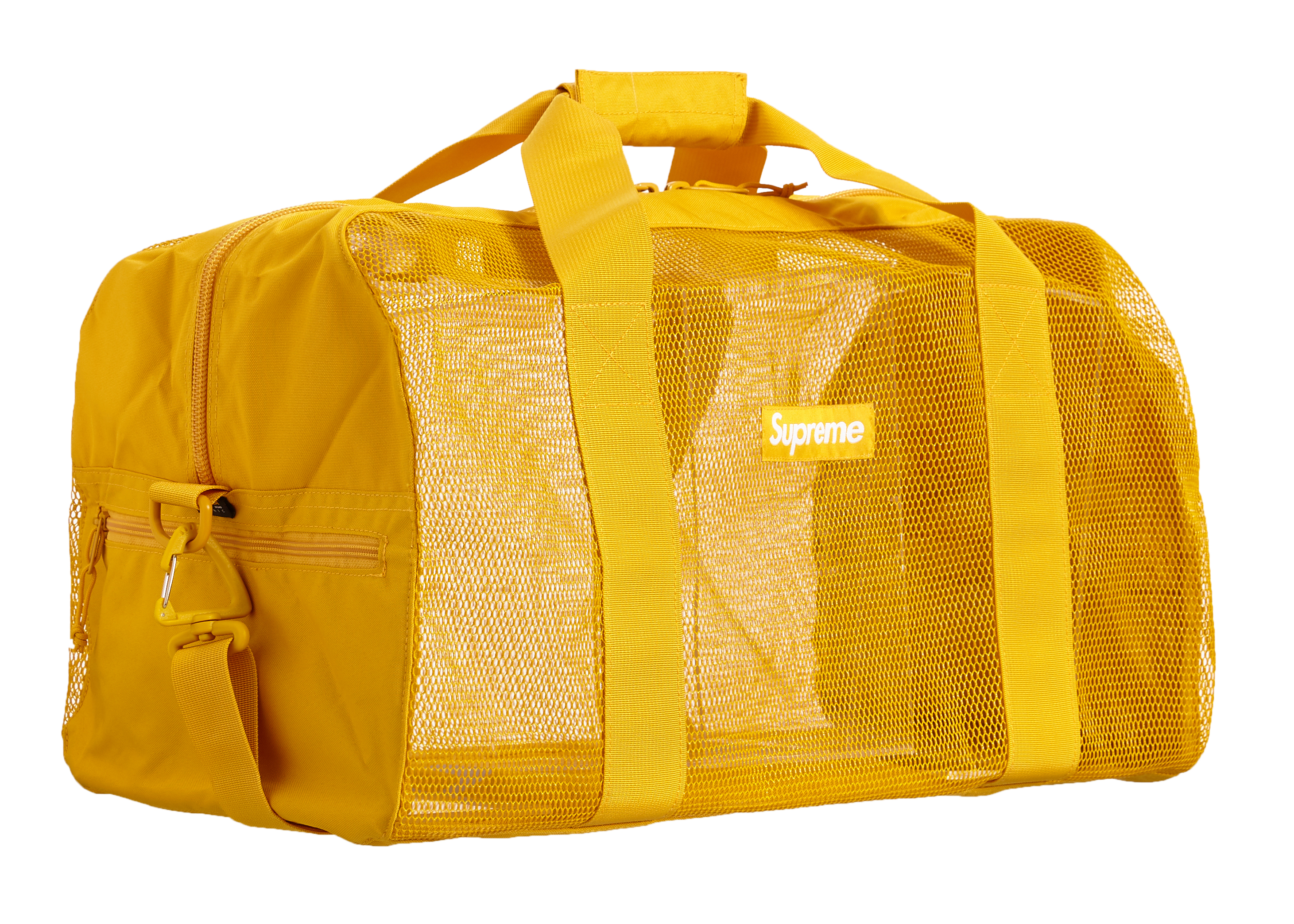 Supreme Big Duffle Bag SS20 Gold Novelship