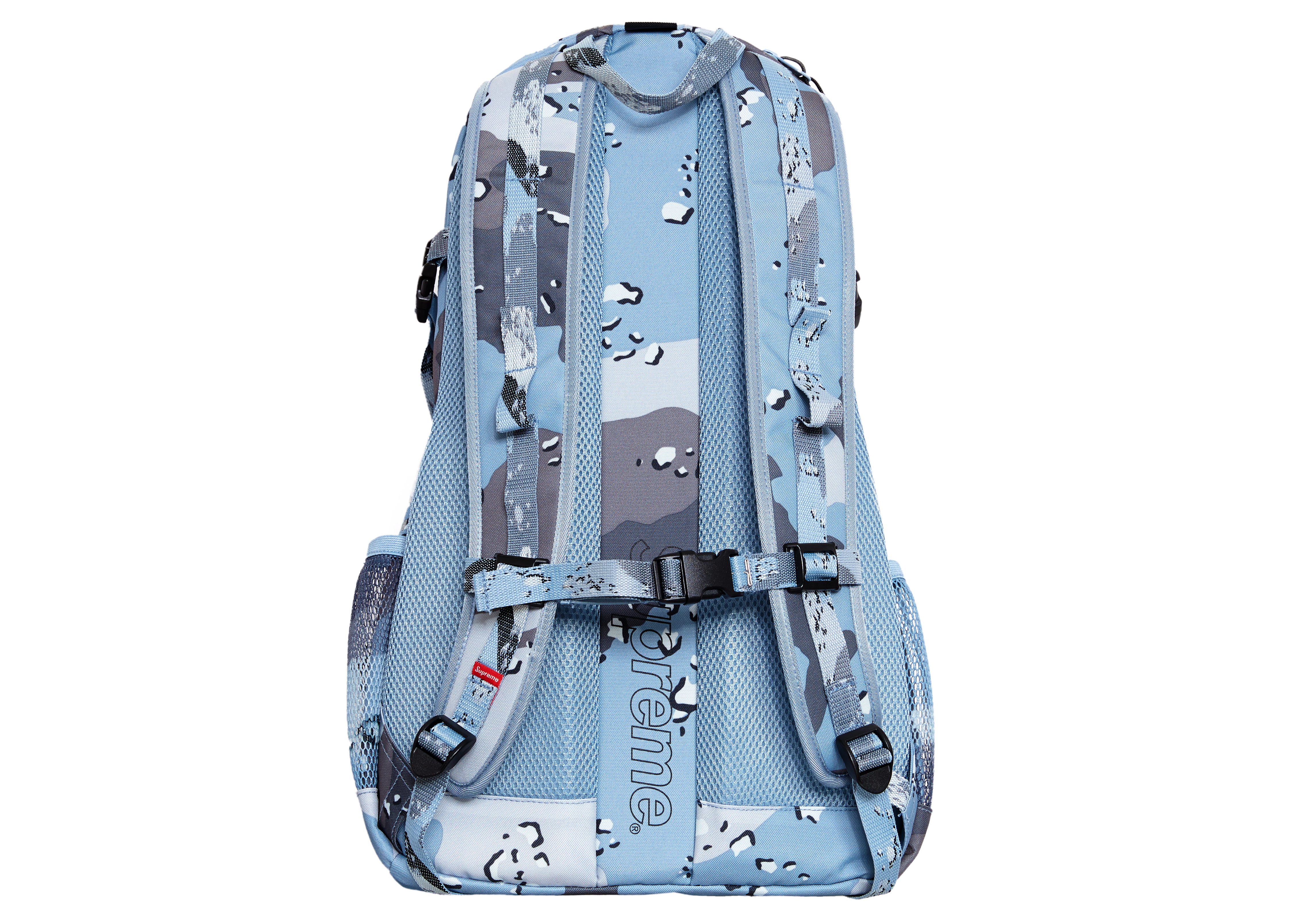 Blue supreme bookbag hot sale