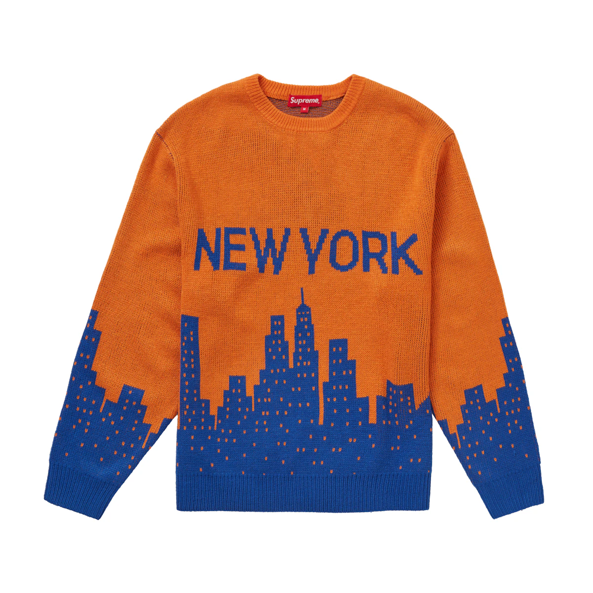 Prior Auckland Supreme Nike Jewel Crewneck White Supreme Nike