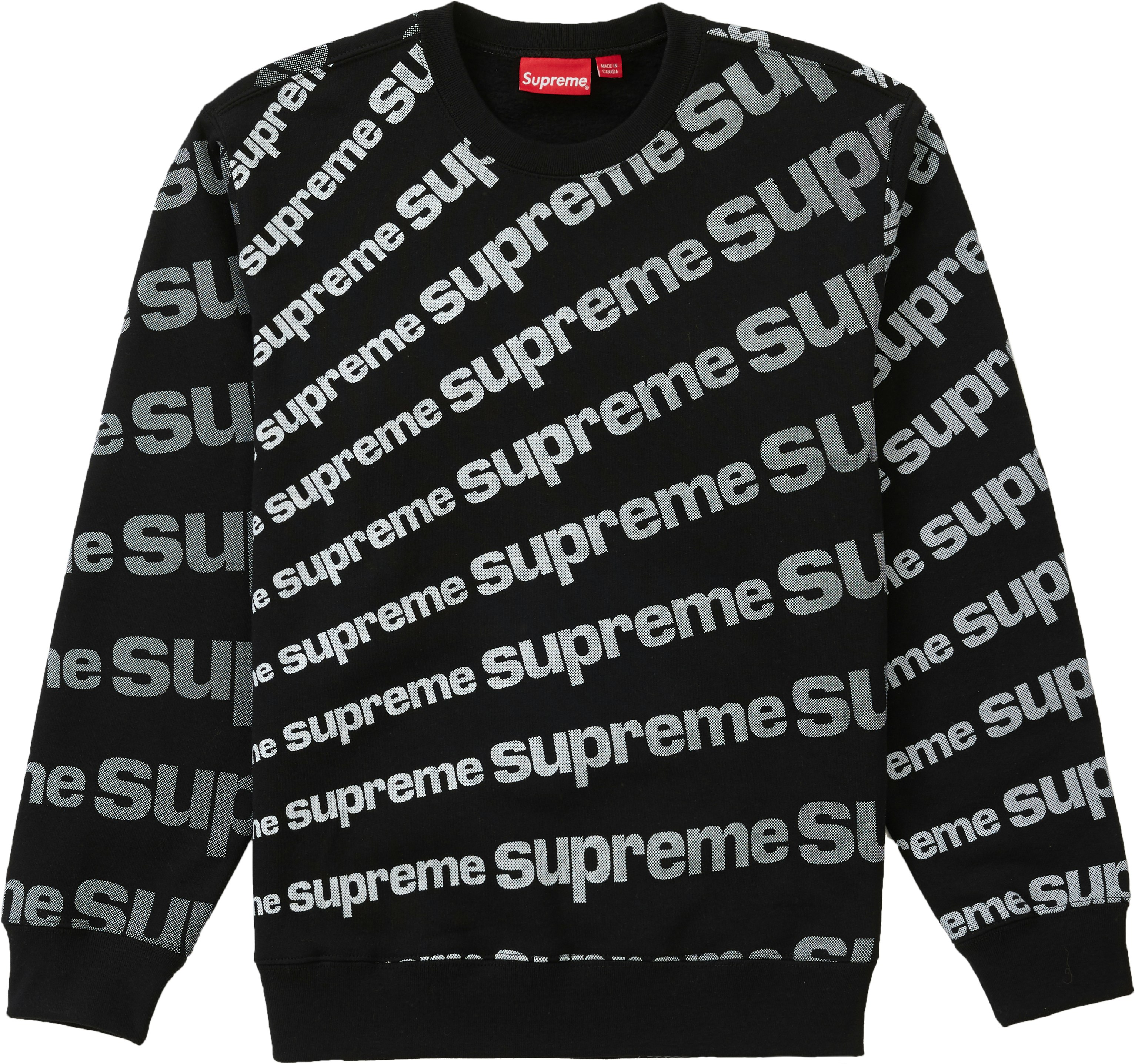 supreme-radial-crewneck-black