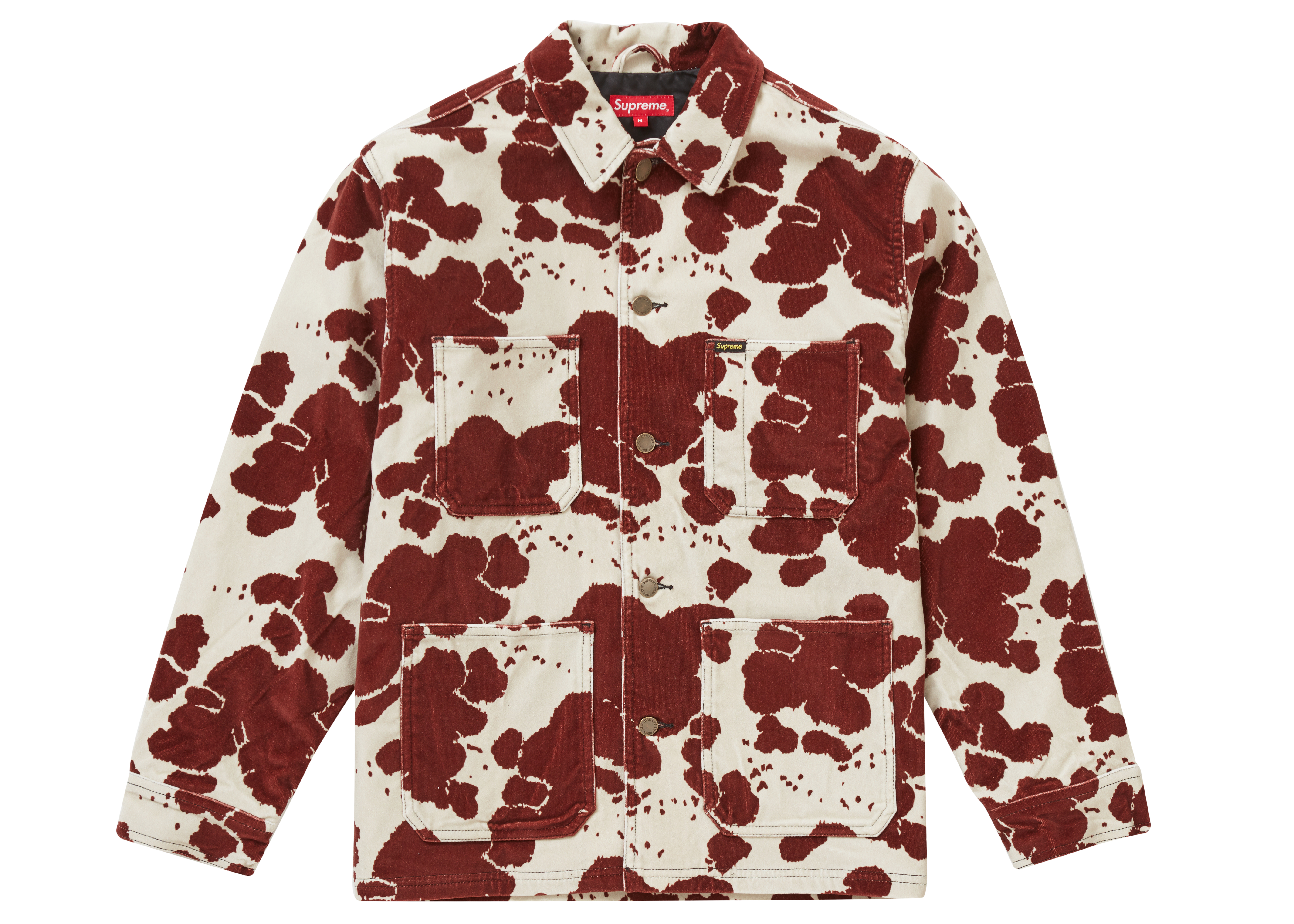Supreme Velvet Chore Coat Camo
