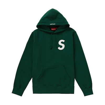 Supreme S Logo Hoodie (SS20) Dark Green