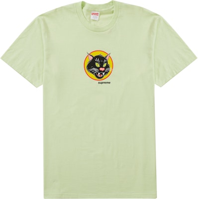 Supreme Camiseta Gato Negro Menta Pálida Buy Supreme Camiseta Gato Negro Menta Pálida