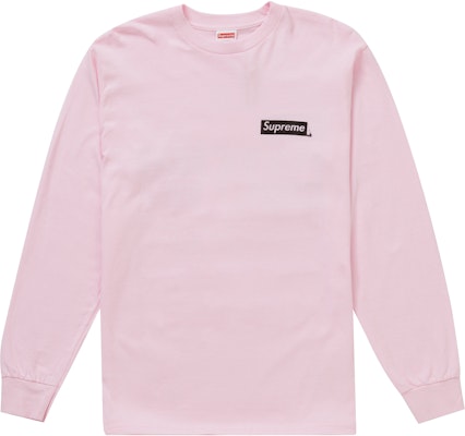 Supreme Sacred Unique L/S Kaos Lengan Panjang Pink Muda Buy Supreme Sacred Unique L/S Kaos Lengan Panjang Pink Muda