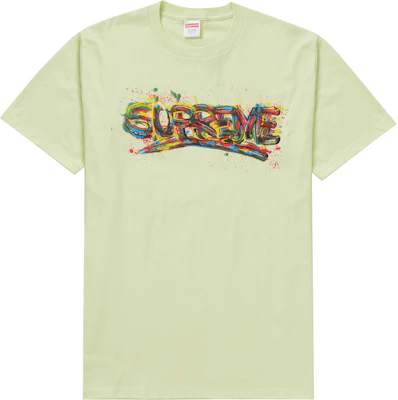 T-Shirt Supreme Logo Cat Pale Mint Buy T-Shirt Supreme Logo Cat Pale Mint