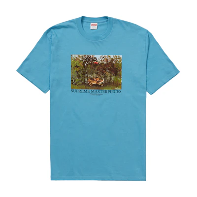Supreme Masterpieces Tee Light Slate