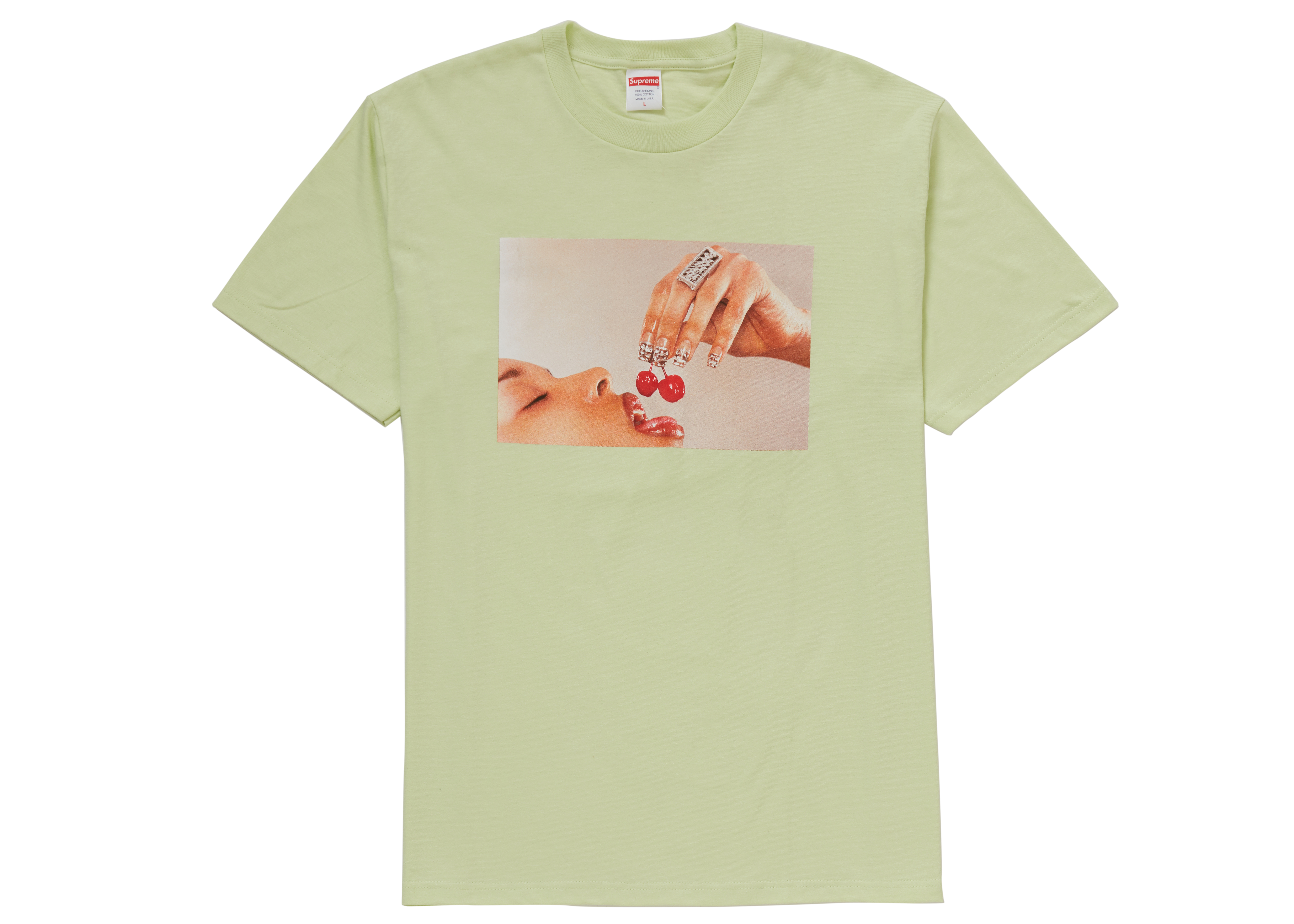Supreme Cherries Tee Pale Mint