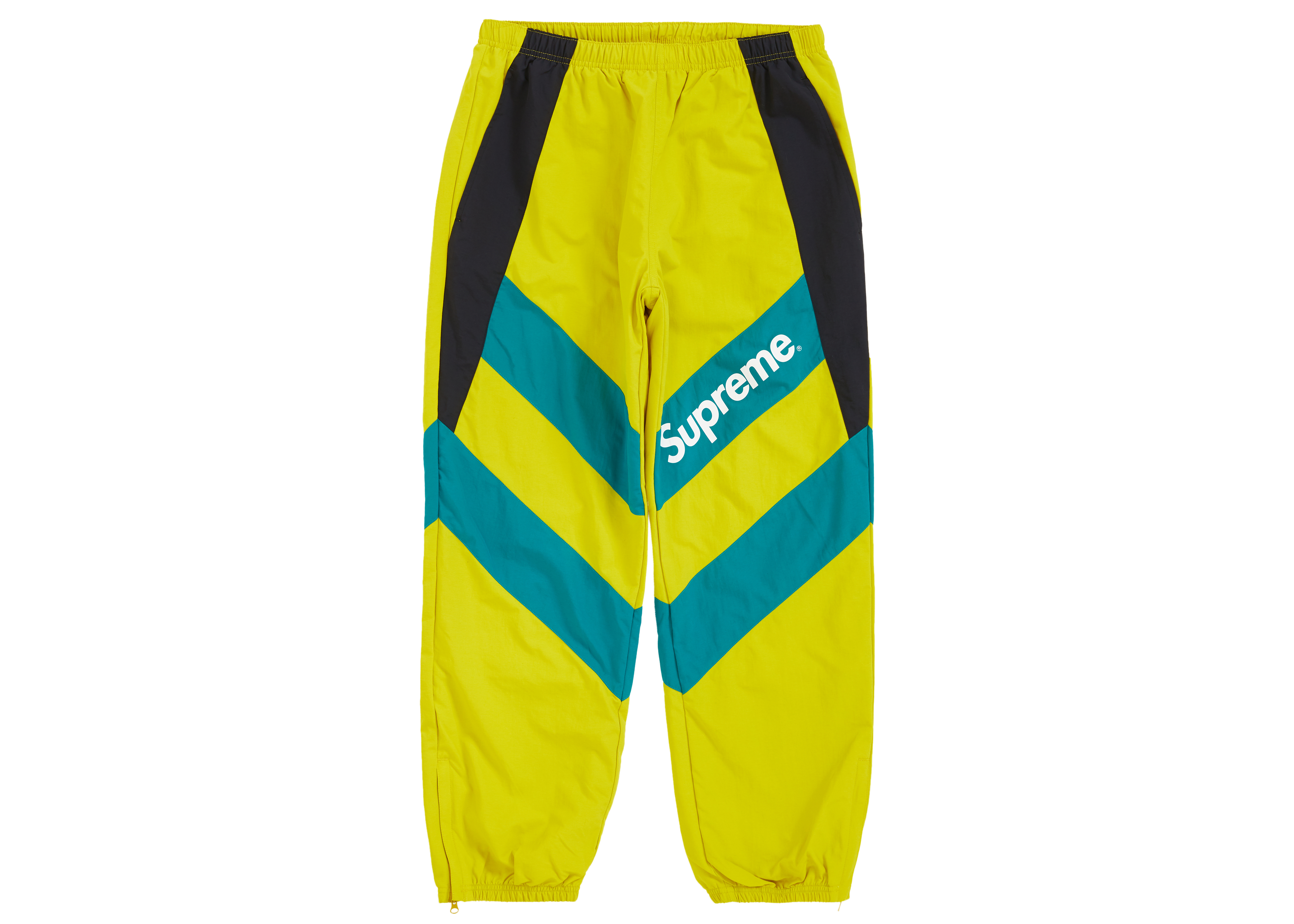 Supreme Paneled Track Pant Yellow